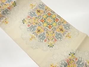 華文模様織出し名古屋帯